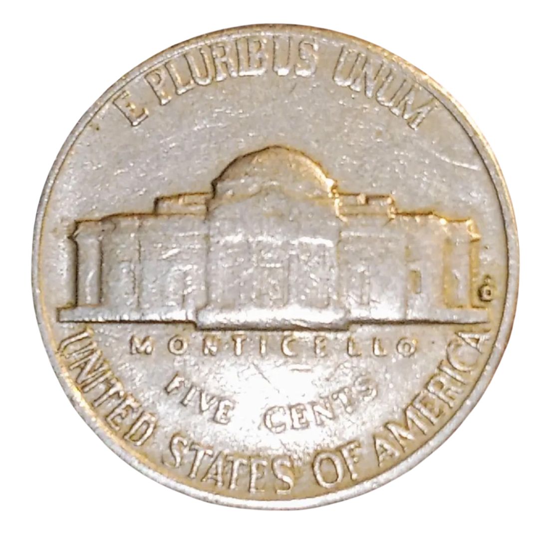 Rare Liberty five 5 cents  1963