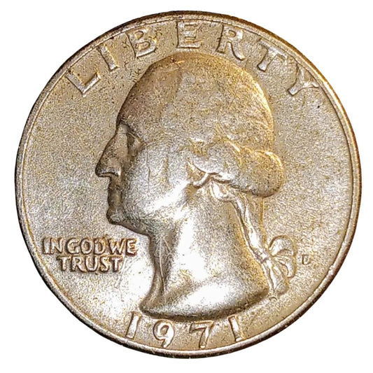 Rare Liberty Quarter  1971
